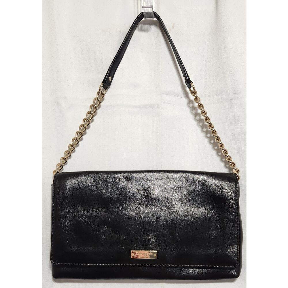 Kate Spade Flicker Monette Evening Shoulder Bag Purse Patent Leather